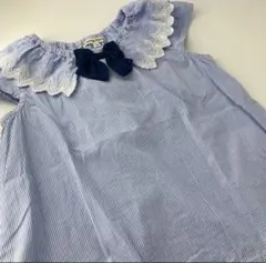 女の子　半袖　トップス　チュニック　リボン　anyFAM 130