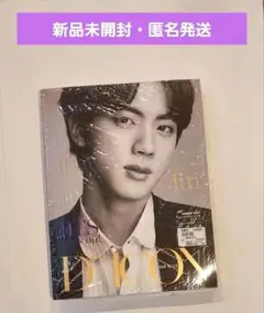 BTSJINWINGSCD直筆サイン入り付箋付きジン レンチキュラートレカセット レア】BTS WINGS ジン サイン入り アルバム付箋付き - メルカリ