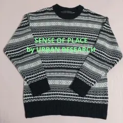 SENSE OF PLACE byアーバンリサーチ　メンズ　ニットセーター