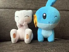 ポケモン いろんなかおぬいぐるみ ミュウ ミズゴロウ　プライズ
