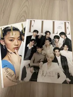 TREASURE 特別表紙 ELLE 2025年1月号