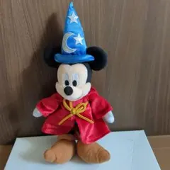 ミッキーマウス 魔法使い弟子　ぬいぐるみバッジ