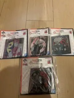 NARUTO 一番くじ H賞 ラバーチャーム 4種セット
