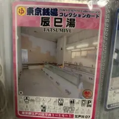 葛飾17 末広湯 東京銭湯コレクションカード 風呂コレ 銭湯カード 銭湯