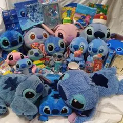 ✨ディズニースティッチ✨ ぬいぐるみ&文房具セット&ティッシュカバーetc３７点