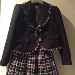 女児フォーマルスーツセットアップ120㎝