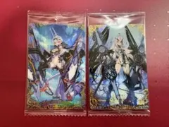 fgo ウエハースセット　水着　メリュジーヌ　SR FGO Fate ウエハース カード メリュジーヌ 水着 通常 SR 2種セット