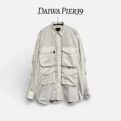 美品 DAIWA PIER39 20AW テックアングラーズシャツ 白 希少 L