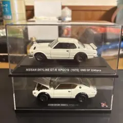 エブロ 京商 RXー3 スカイラインGT－R 1/43ミニカー2台セット - メルカリ