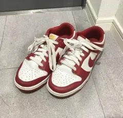Nike Dunk Low ダンクロー　スニーカー　赤　ボルドー　ナイキ　美品