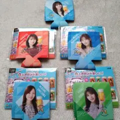 乃木坂46 クリアアサヒ オリジナル缶ホルダー 5種セット