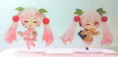 初音ミク 桜ミク アクリルスタンド まとめ売り 2個のサムネイル
