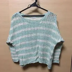レディース　アース　ニット　アースミュージックアンドエコロジー　トップス　春　夏