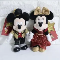 ディズニー　ディズニーストア　ぬいぐるみキーホルダー