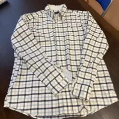 Lサイズ POLO チェック柄 長袖シャツ