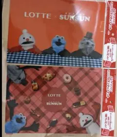 ロッテ　パペットスンスン　ランチョンマット