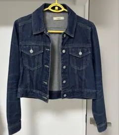 titty&Co. クロップドデニムジャケット S ダークブルー
