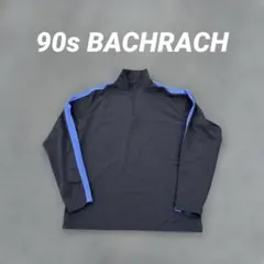 y2k teck 90s BACHRACH ラグラン ハーフジップのサムネイル