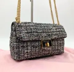 最終価格‼️希少‼️美品‼️kate spade ツイード ショルダーバッグ