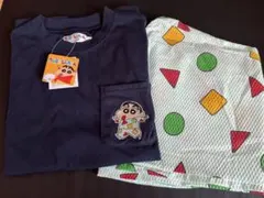 【新品】クレヨンしんちゃん 夏用 パジャマ ルームウェア メンズ Mサイズ