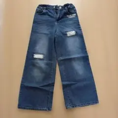SISTER JENNI デニムパンツ ダメージ加工　150センチのサムネイル