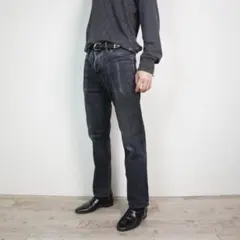 DSQUARED 2 ブラックデニムパンツ 50 Slim Jean/IZ379