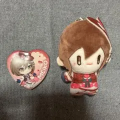 プロセカ 中国 MEIKO メイコ ぬいぐるみ 缶バッジ ハート型缶バッジ