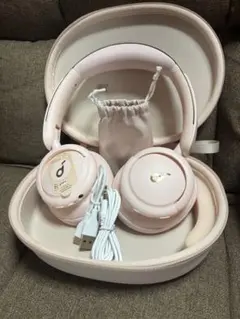 soundcore ワイヤレスヘッドホン ピンク