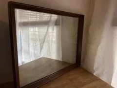 ドレクセルヘリテイジ　大型アンティーク壁掛けミラー　洋館