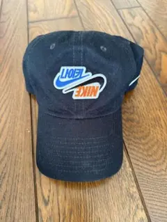 Nike ブラック キャップ ロゴ刺繍