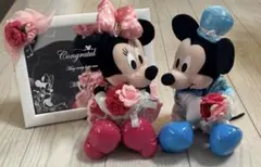 【3点セット】ディズニー ミッキー ミニー ウェルカムドール ウェディング
