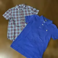 美品Polo RalphLauren 半袖2枚セット 130cm