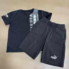 2枚セット　PUMA、TIGORA　半袖半ズボン