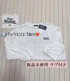 Lovetoxic 好きに♡ ホワイト ダンス 短丈 長T 長袖 S M