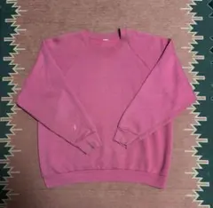 pink sweat ピンクスウェット無地