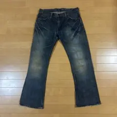 【希少】Lee MEN'S MELROSE コラボ　ビーズパッチ デニムのサムネイル