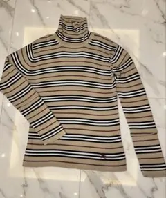 BURBERRY BLACK LABEL ストライプニット