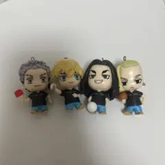 東京リベフィギュアキーホルダーバラ売り可 三ツ谷隆、松野千冬　場地圭介　龍宮寺堅