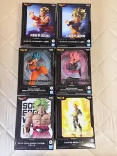 ドラゴンボール MATCH MAKERS フィギュア6体セット おまけ付き - メルカリ
