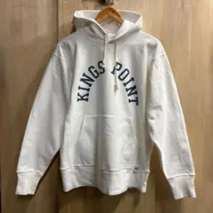 ヒューストン USMMA ミリタリースウェット カレッジプリント XXL オフ白