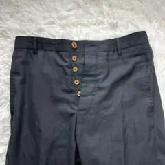 Vivienne Westwood MAN モヘヤ混 スラックス46 ブラックMのサムネイル
