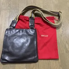 BALLY バリー トレインスポッティング ショルダーバッグ 焦茶 保存袋付