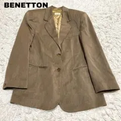 《BENETTON》ベネトン ヴィンテージ ジャケット ブラウンのサムネイル