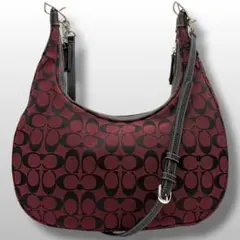 COACH shoulder bag leather hobo y2k