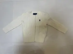 ラルフローレン　2歳　ケーブルカーディガン