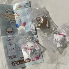 めじるしアクセサリー シュガーバニーズ しろうさ くろうさ チャーミーキティ