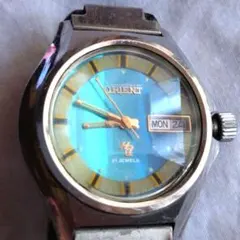 ORIENT 腕時計 自動巻き 21石 デイデイト ジャンク