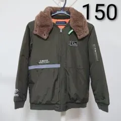 《K.MAYER クリフメイヤー》フード付きジャケット　中綿ダウン　150cm