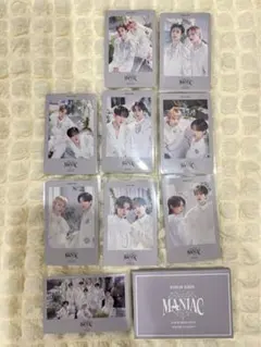 straykids 全種 9枚 スキズ ユニット フォトカード A MANIAC