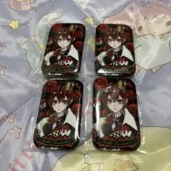 ツイステ リドル・ローズハート 缶バッジ 4点 まとめ売りのサムネイル